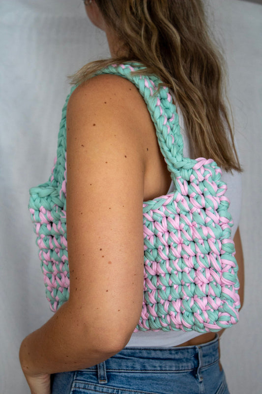 Häkeltasche I bubblegum