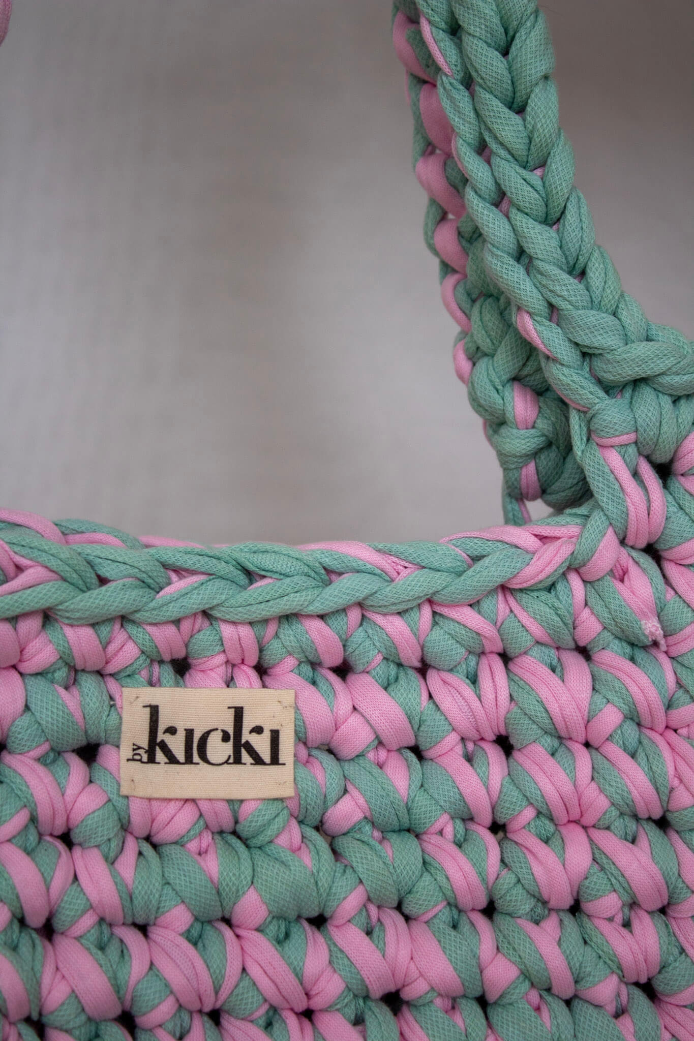 Häkeltasche I bubblegum
