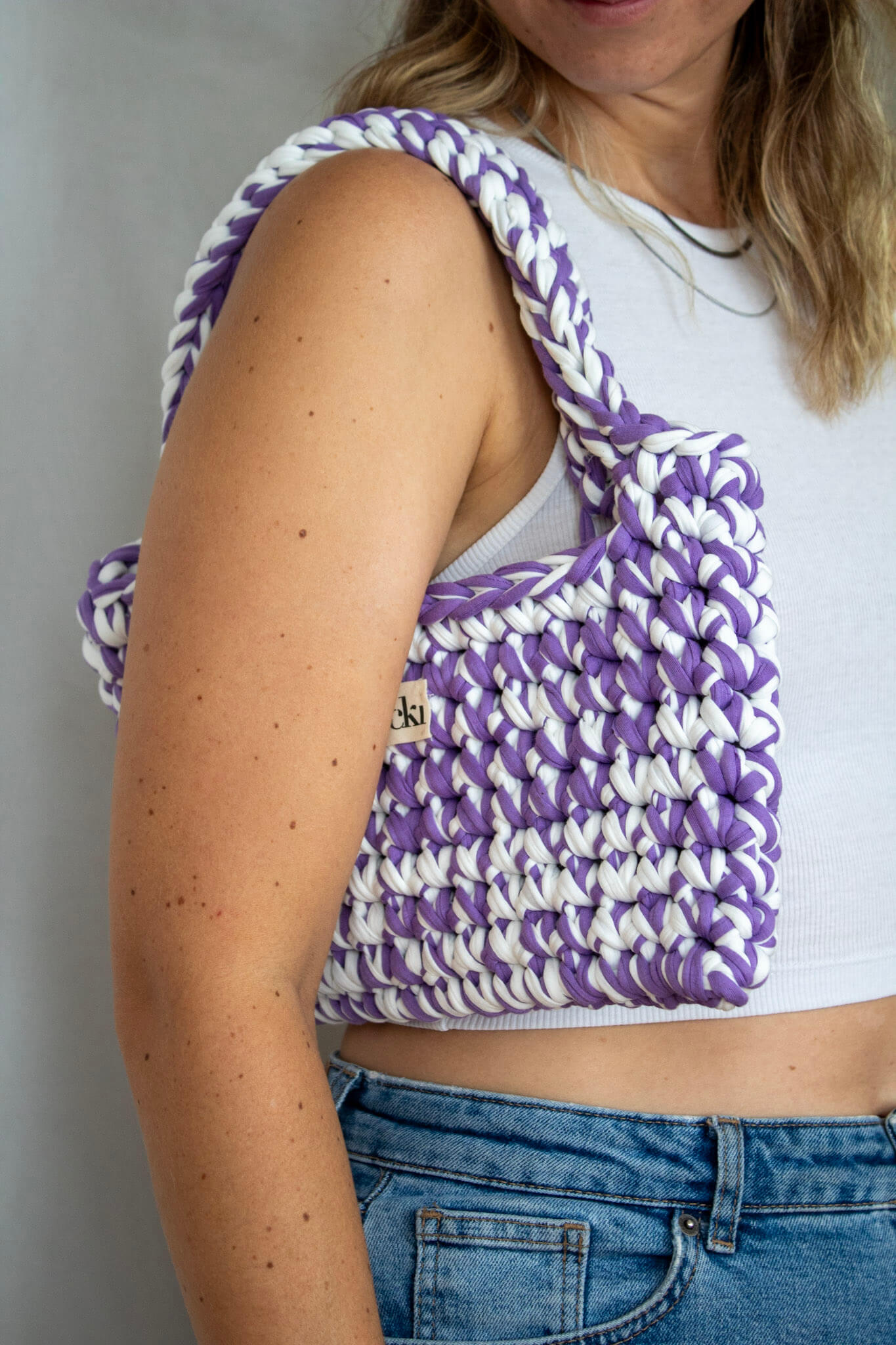 Häkeltasche I milka