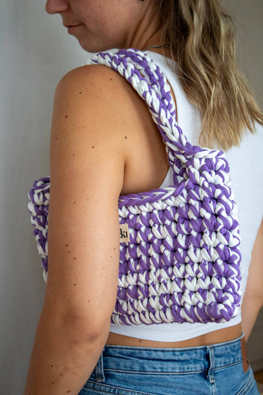 Häkeltasche I milka