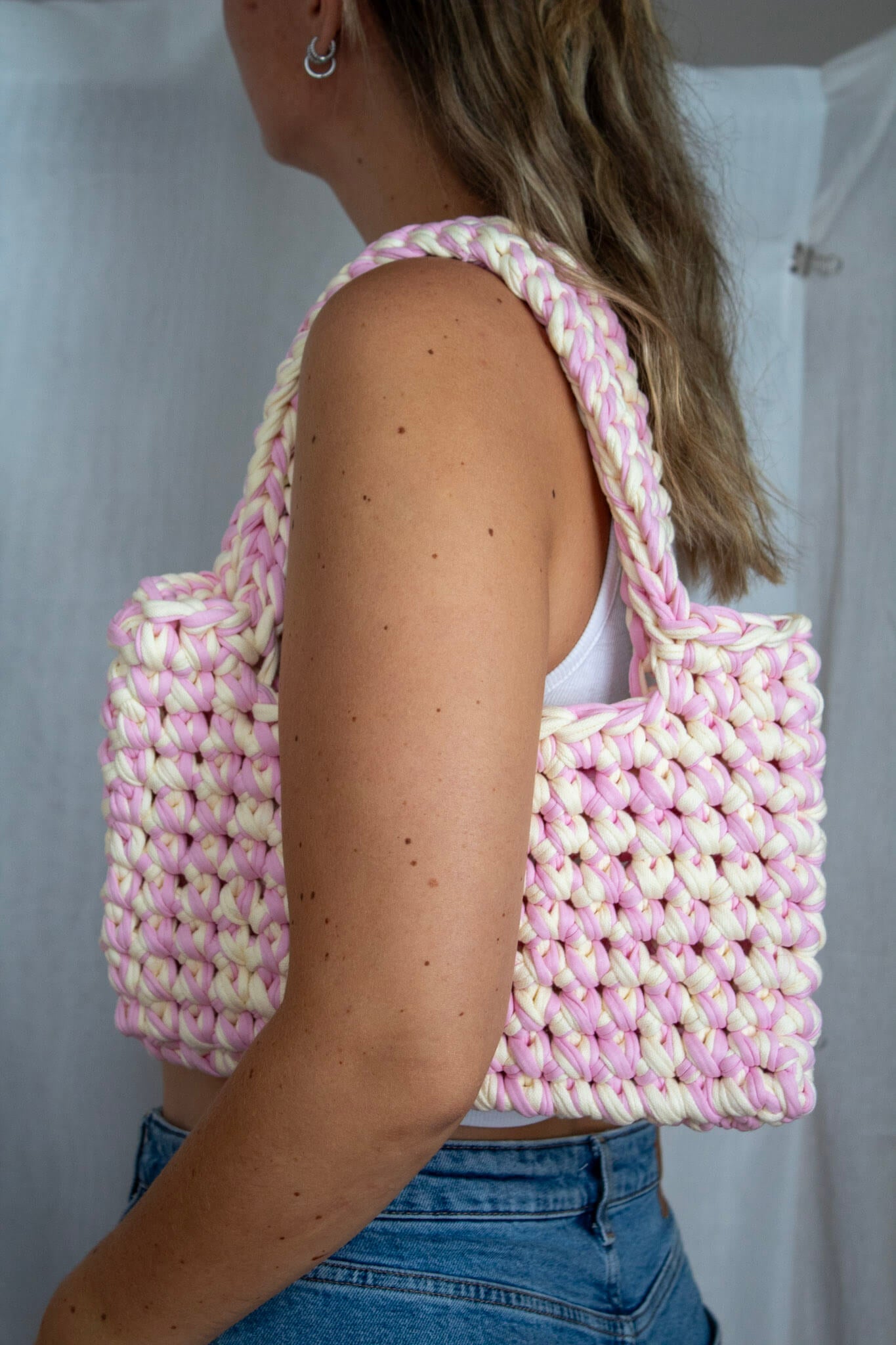 Häkeltasche I marshmallow