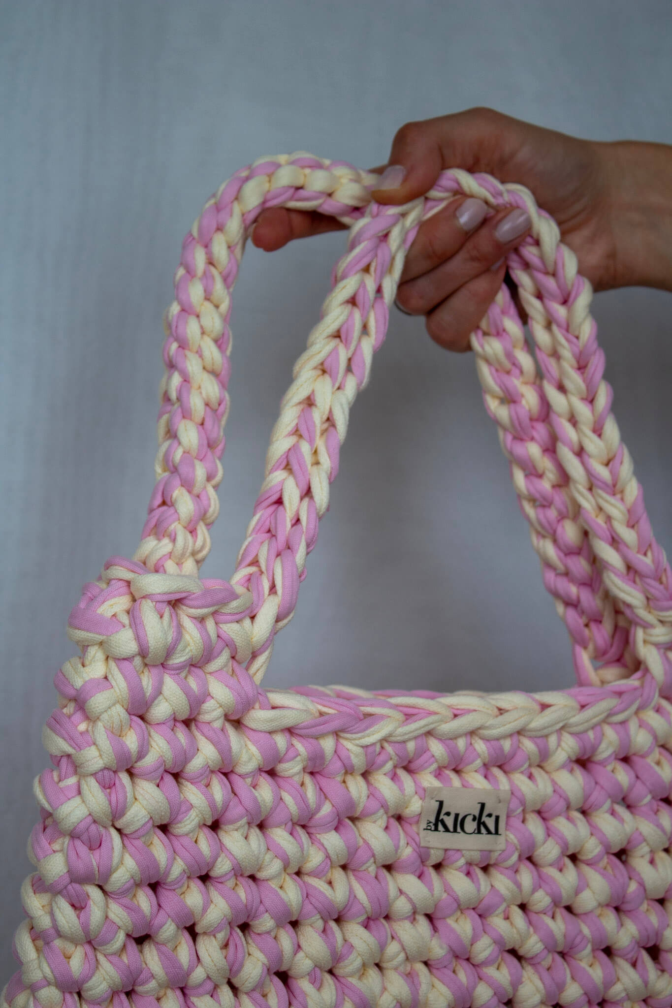 Häkeltasche I marshmallow
