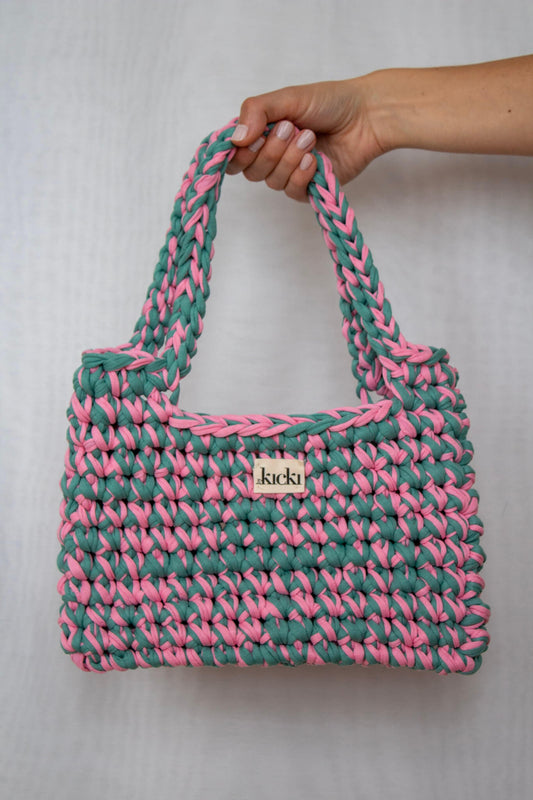Häkeltasche I hibiskus