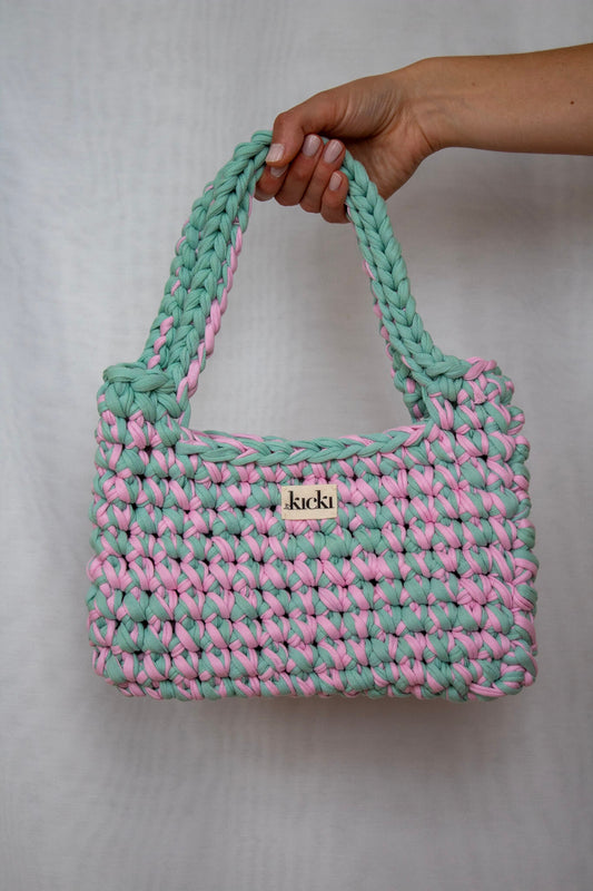 Häkeltasche I bubblegum