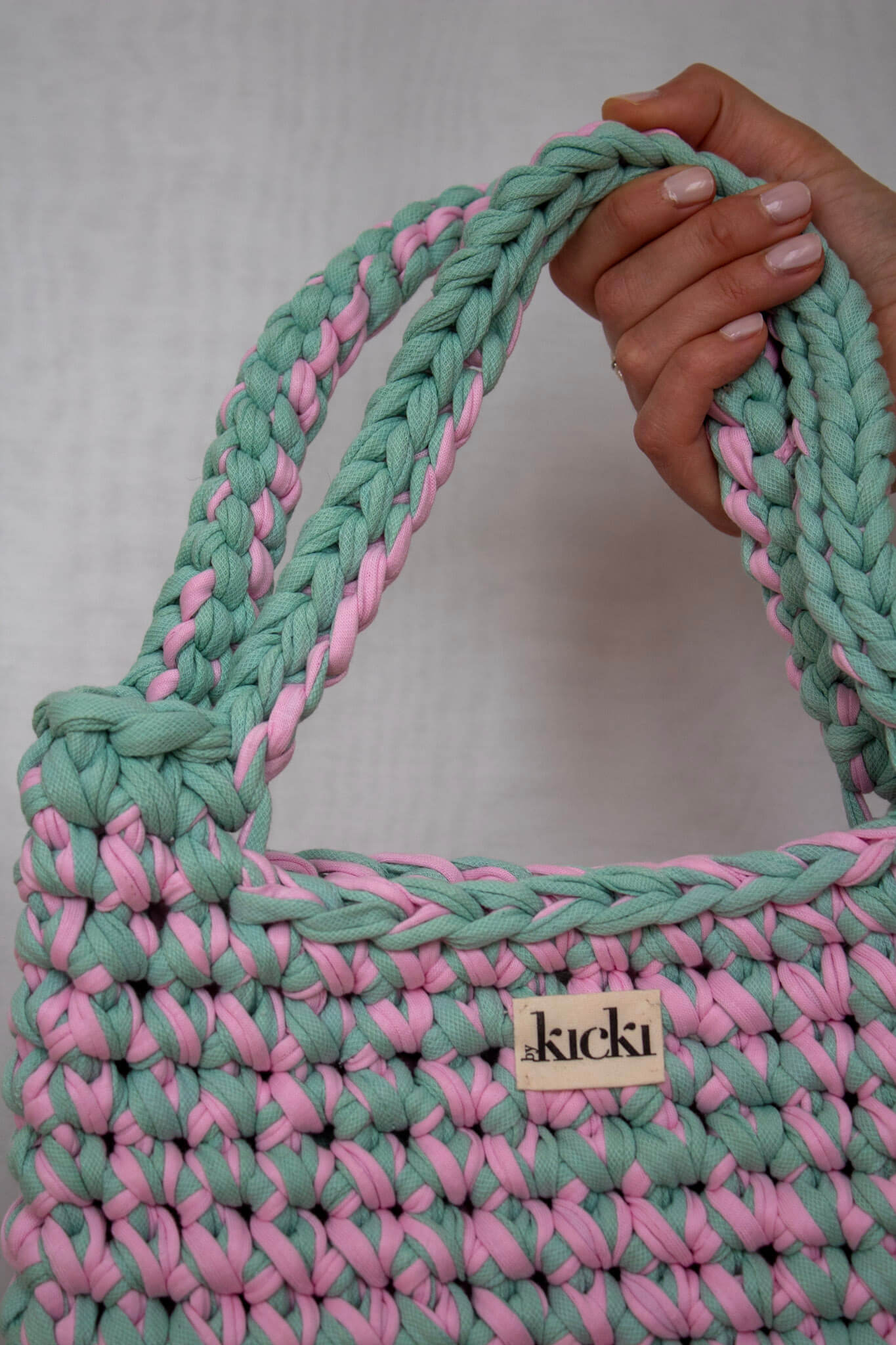 Häkeltasche I bubblegum