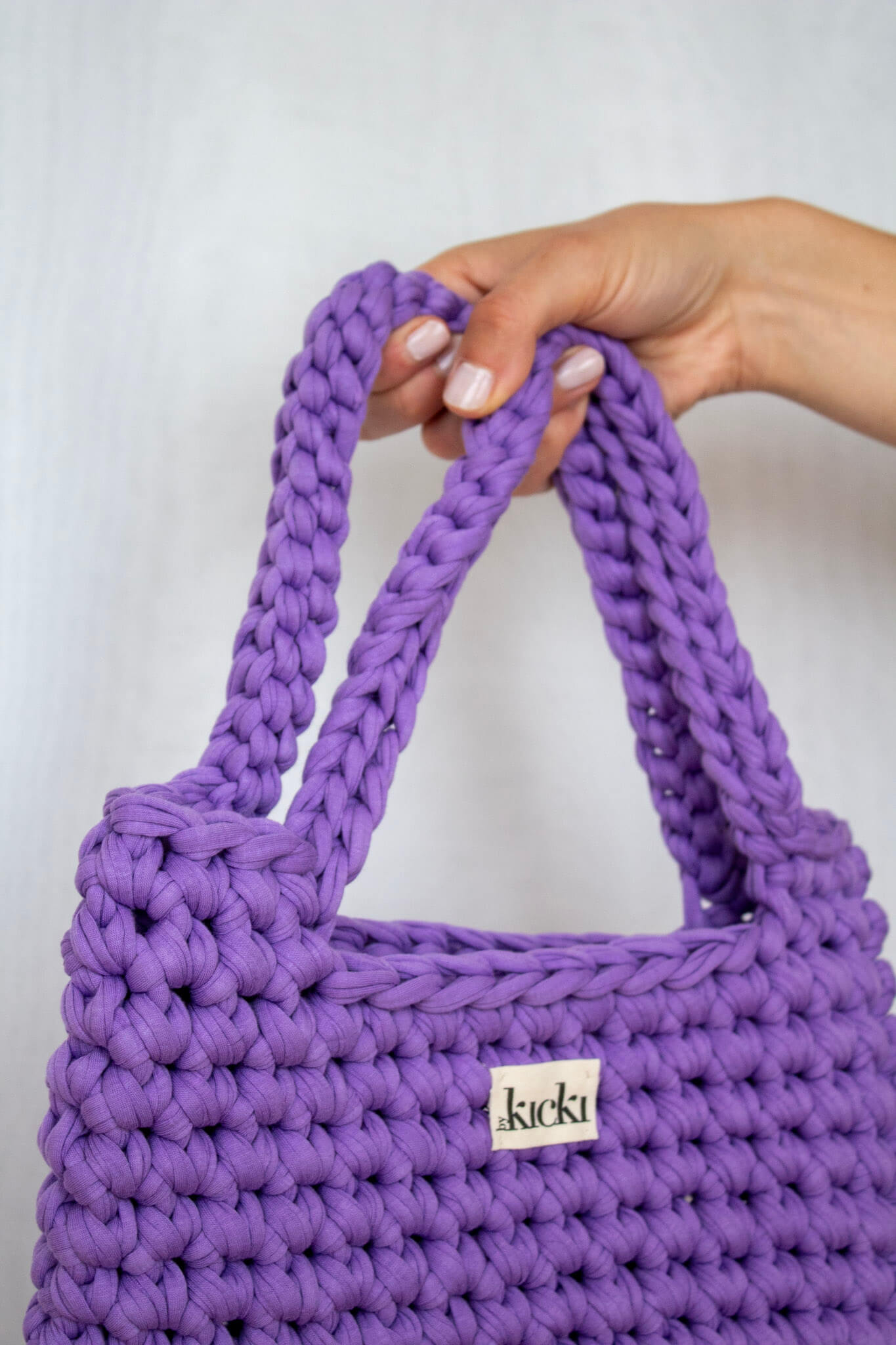 Häkeltasche I lavender