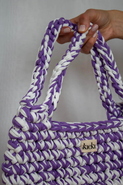 Häkeltasche I milka