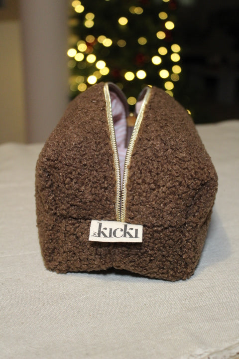 Kulturbeutel Teddy I braun