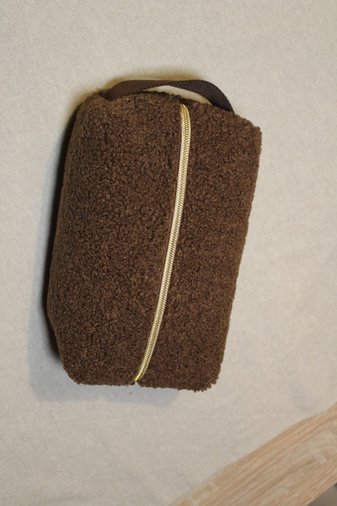 Kulturbeutel Teddy I braun