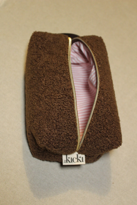 Kulturbeutel Teddy I braun