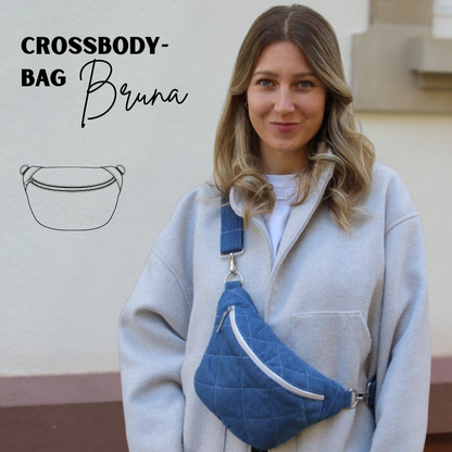 Bauchtasche BRUNA - Schnittmuster (PDF + Videoanleitung)
