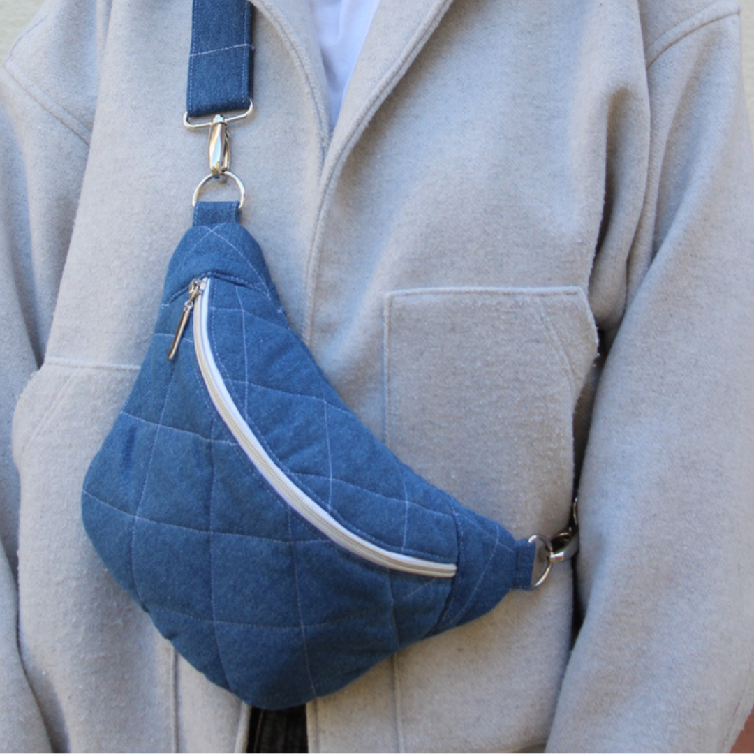 Bauchtasche BRUNA - Schnittmuster (PDF + Videoanleitung)